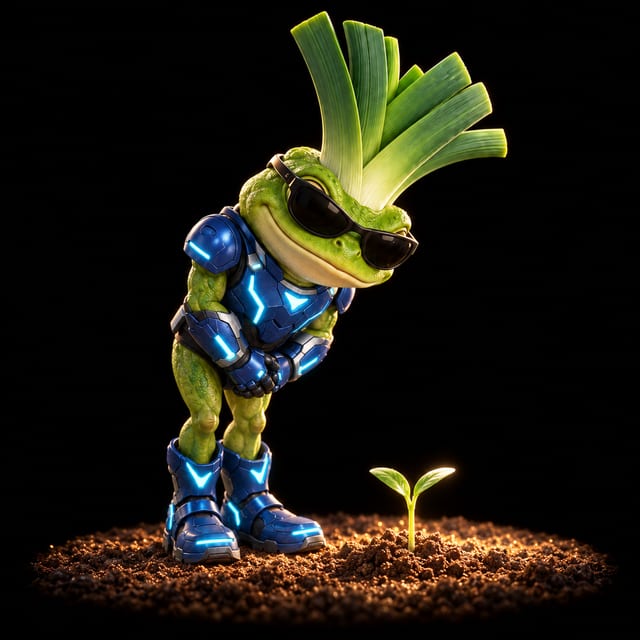 Excellent work becoming a vegetable.